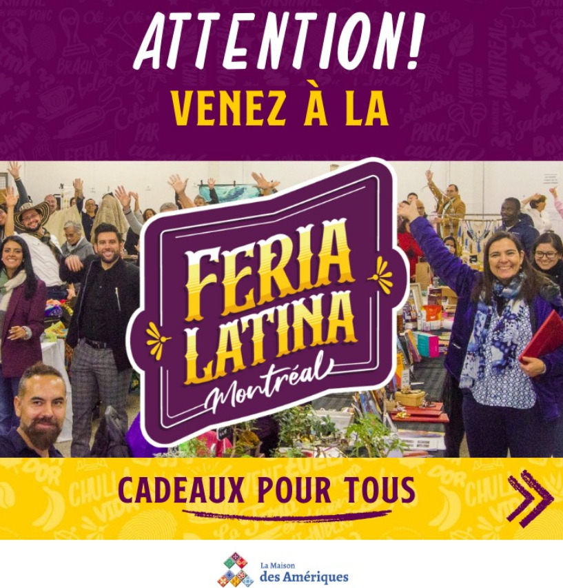 Image publicitaire de la Feria Latina l'Entrepreneuriat