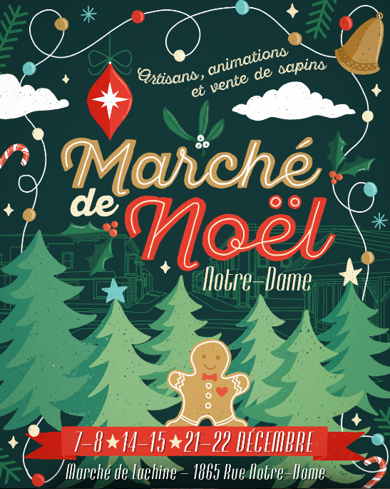 Bannière de la Marche de Noël de Notre-Dame